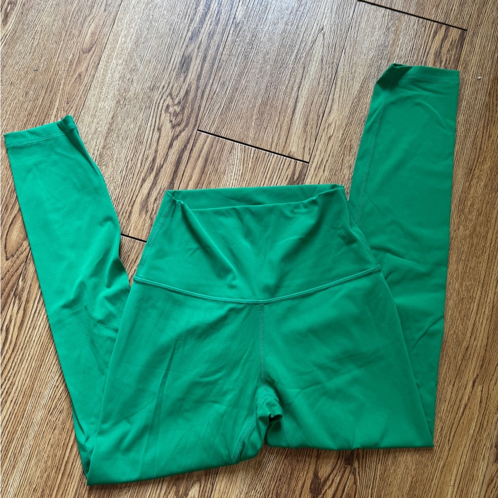 Vibrant Green High-Waisted Leggings
